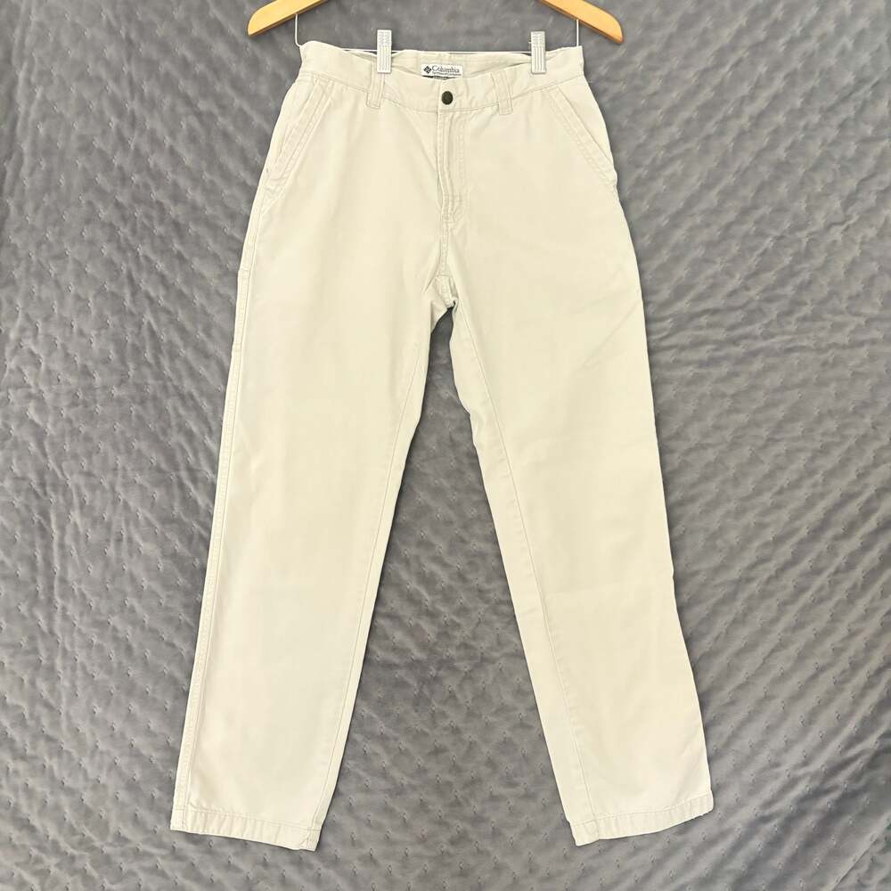 Columbia Sportswear Company Women's Size 6 Beige Utility Canvas Pants